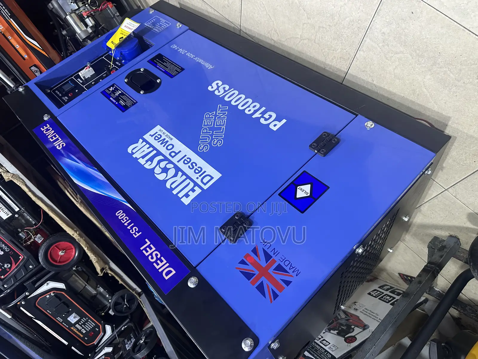10kva Eurostar Silent Diesel Generator Price Kampala/Hire