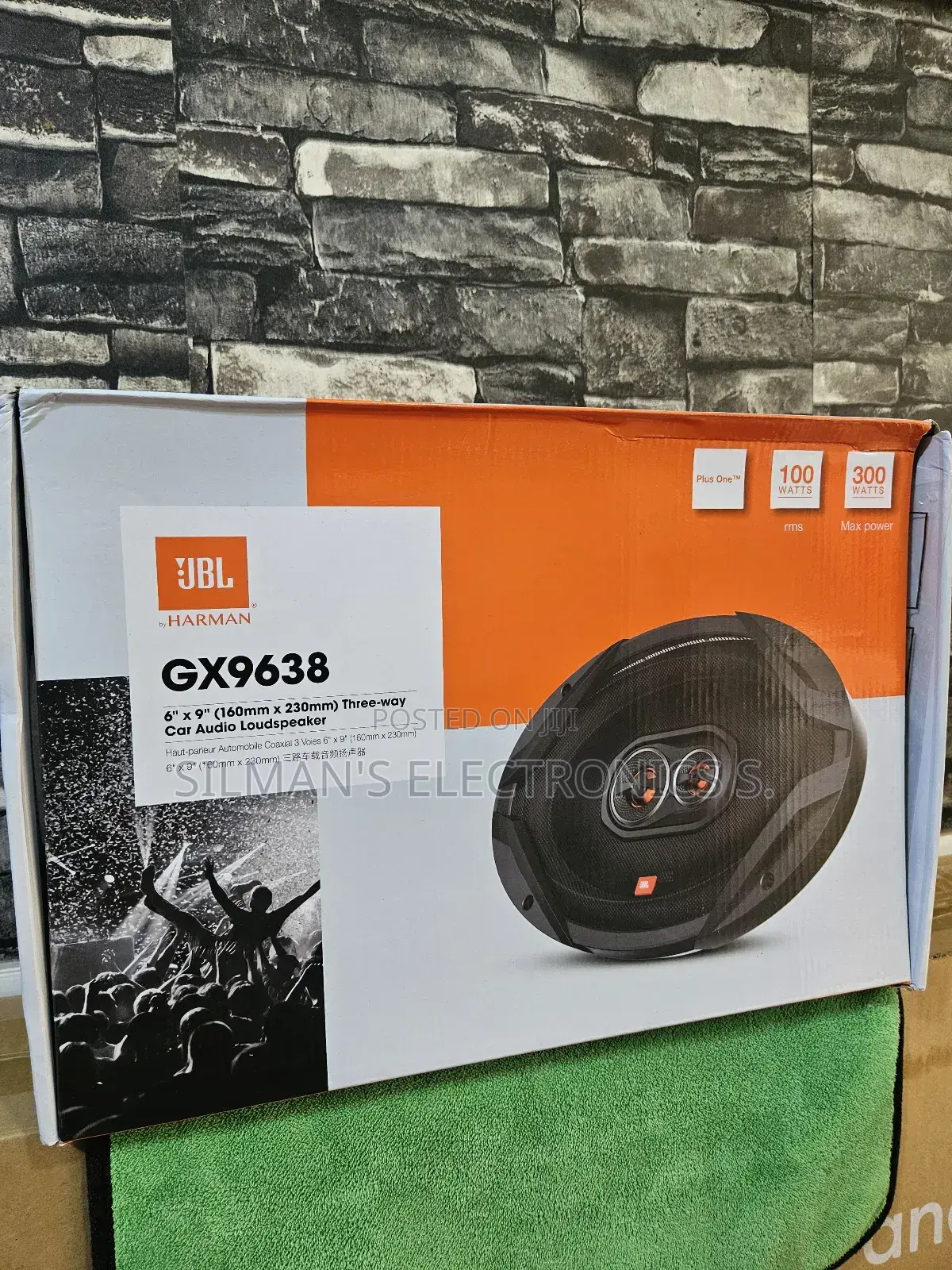 JBL Gx9638 6×9" Car Door Speakers 300w