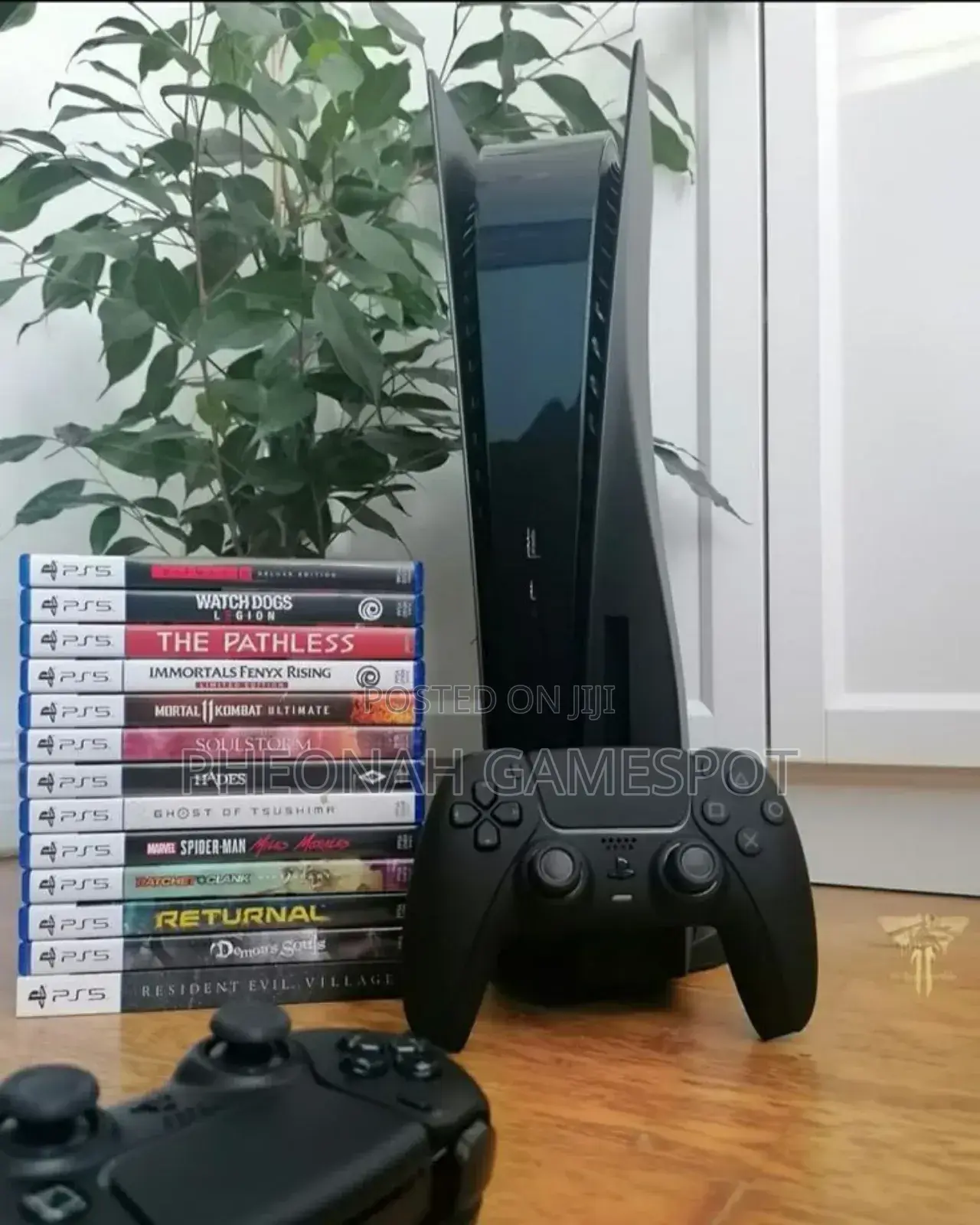 Playstation 5 Digital And Disc Version, 4 Games Controllers