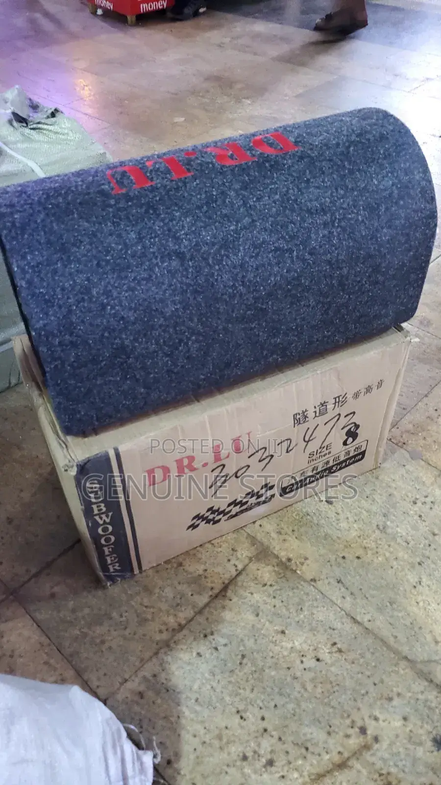 Dr Lu Car Speakers of Big Size.