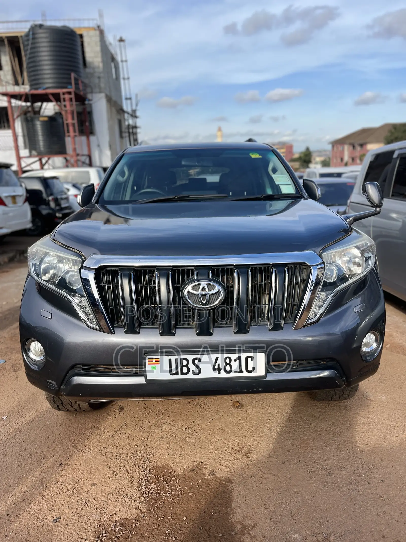 Toyota Land Cruiser Prado 2018 Gray