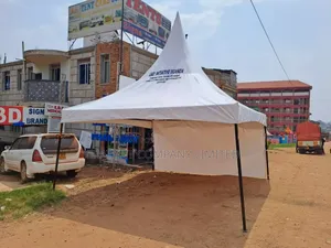 50 Seater Tent Covering One Side Flap
