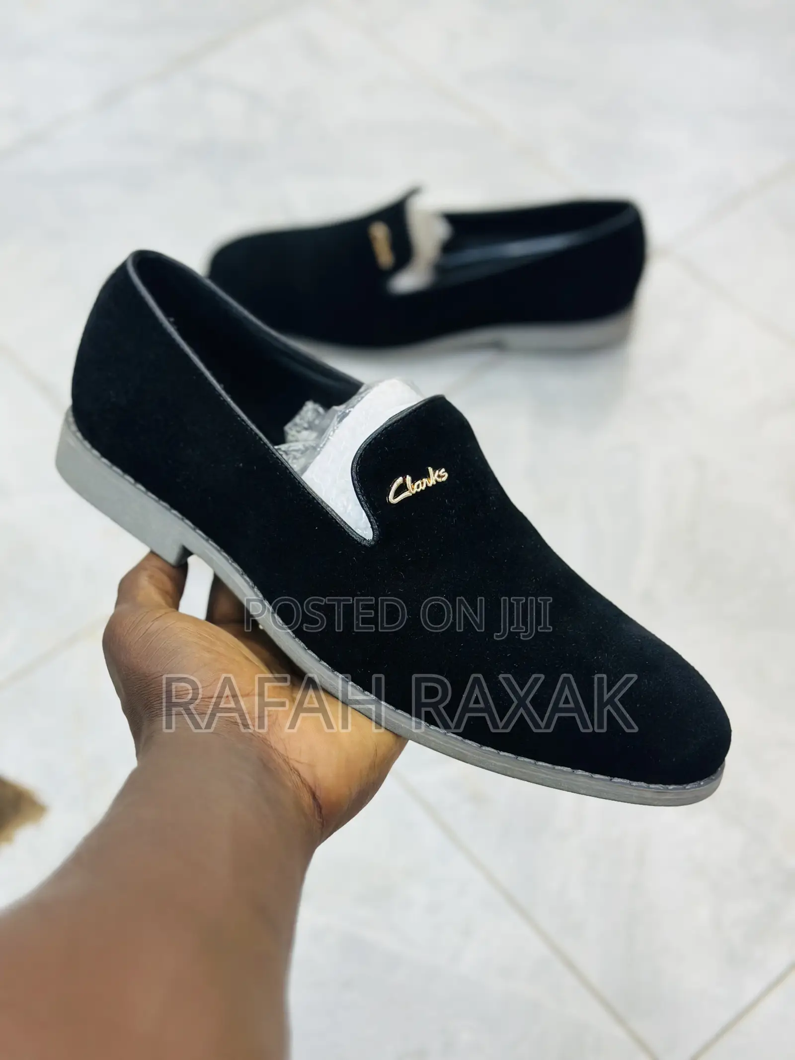Original Men’S Fashion Designer Clarks Suede Loafers