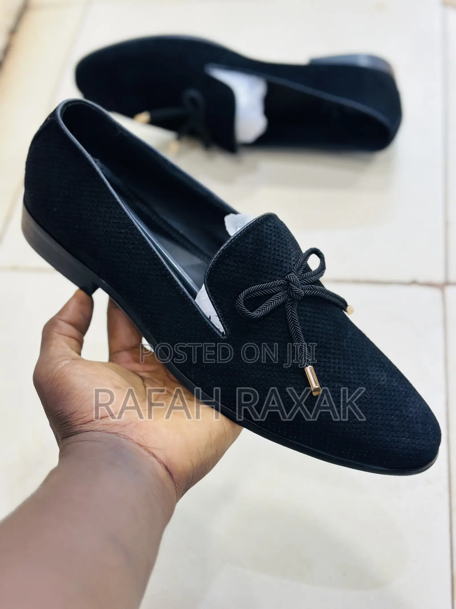 Original Classic Luxury K.N.Weston Tassel Suede Loafers