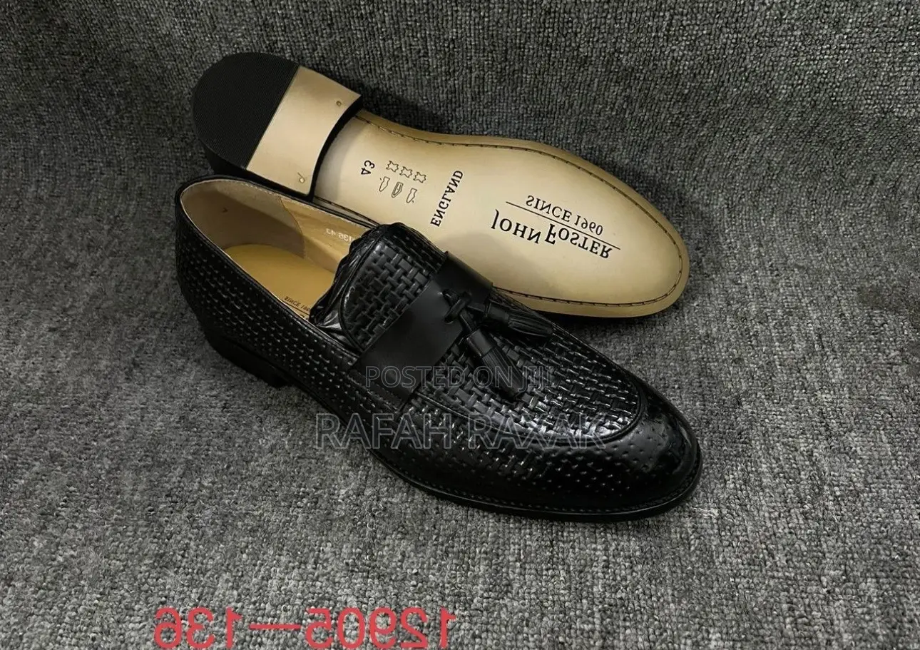 Original Men’S Classic John Foster Slip on Leather Loafers
