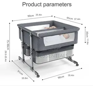Twins Baby Bassinet Bedside Sleeper