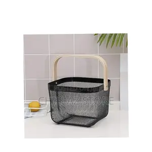 Multipurpose Metal Storage Basket.