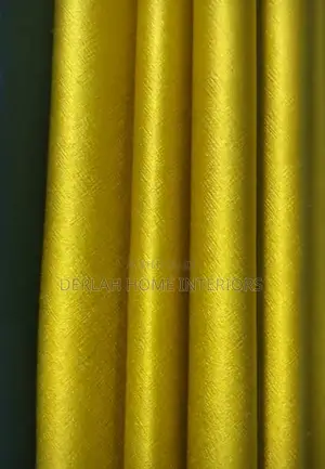 Black Out Curtain Mastered Yellow