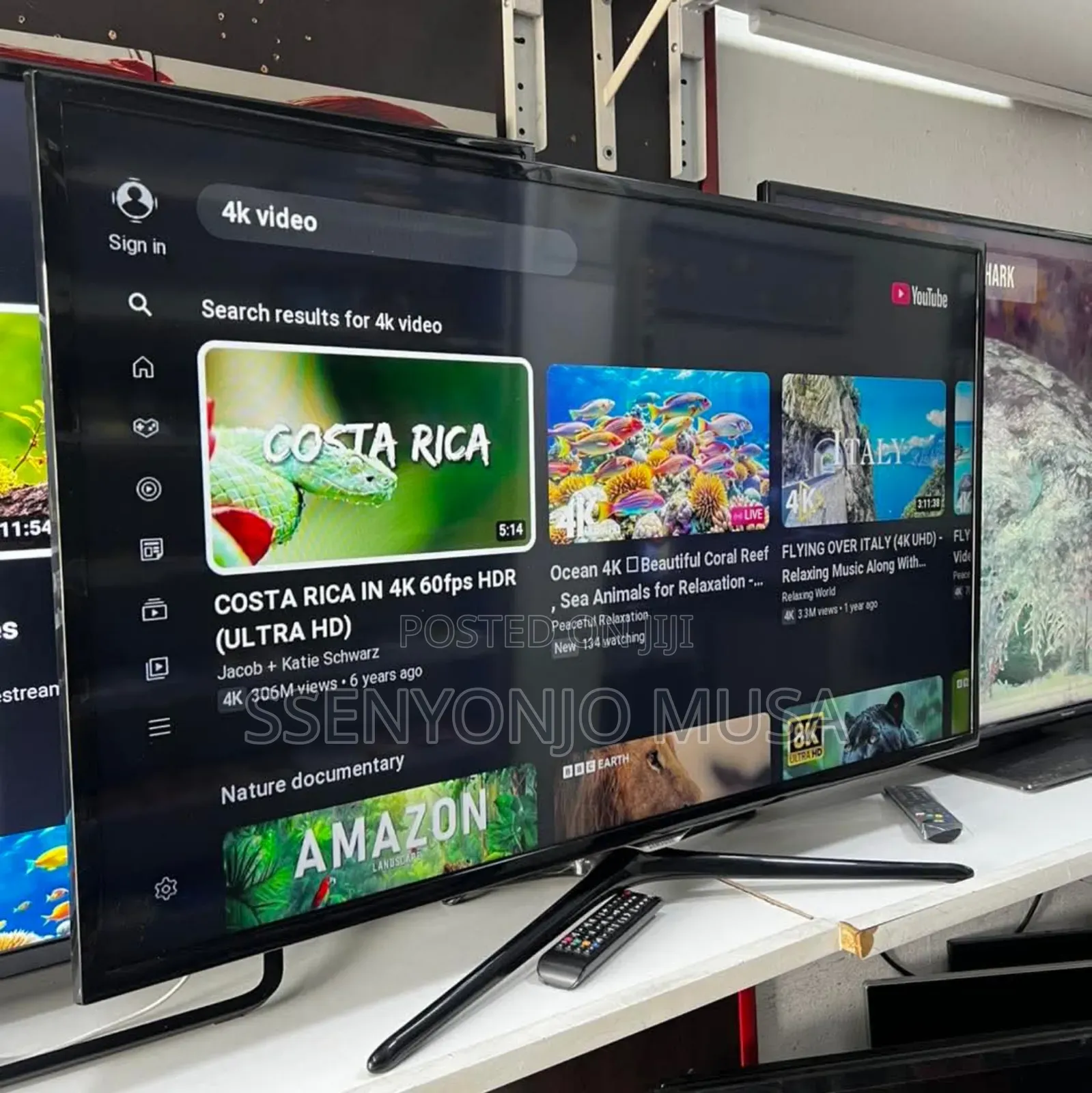 Samsung 50" Crystal Uhd Smart Tv Du7000 With 3-Side -