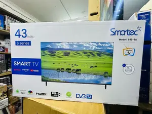 Smartec 43′′ Android Smart Tv With Free Wall Brackets