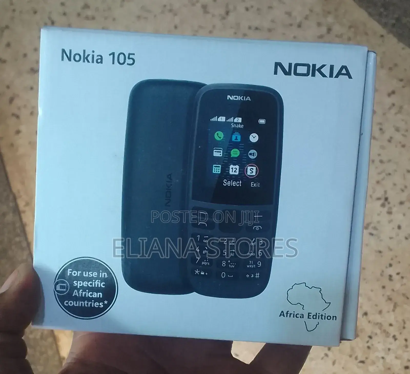 New Nokia 105 Black