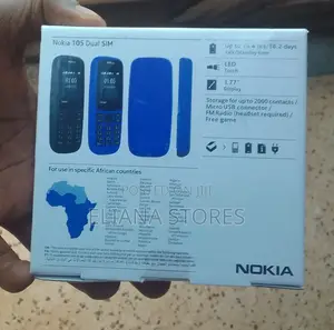 New Nokia 105 Black