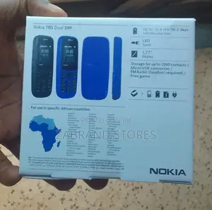 New Nokia 105 Black