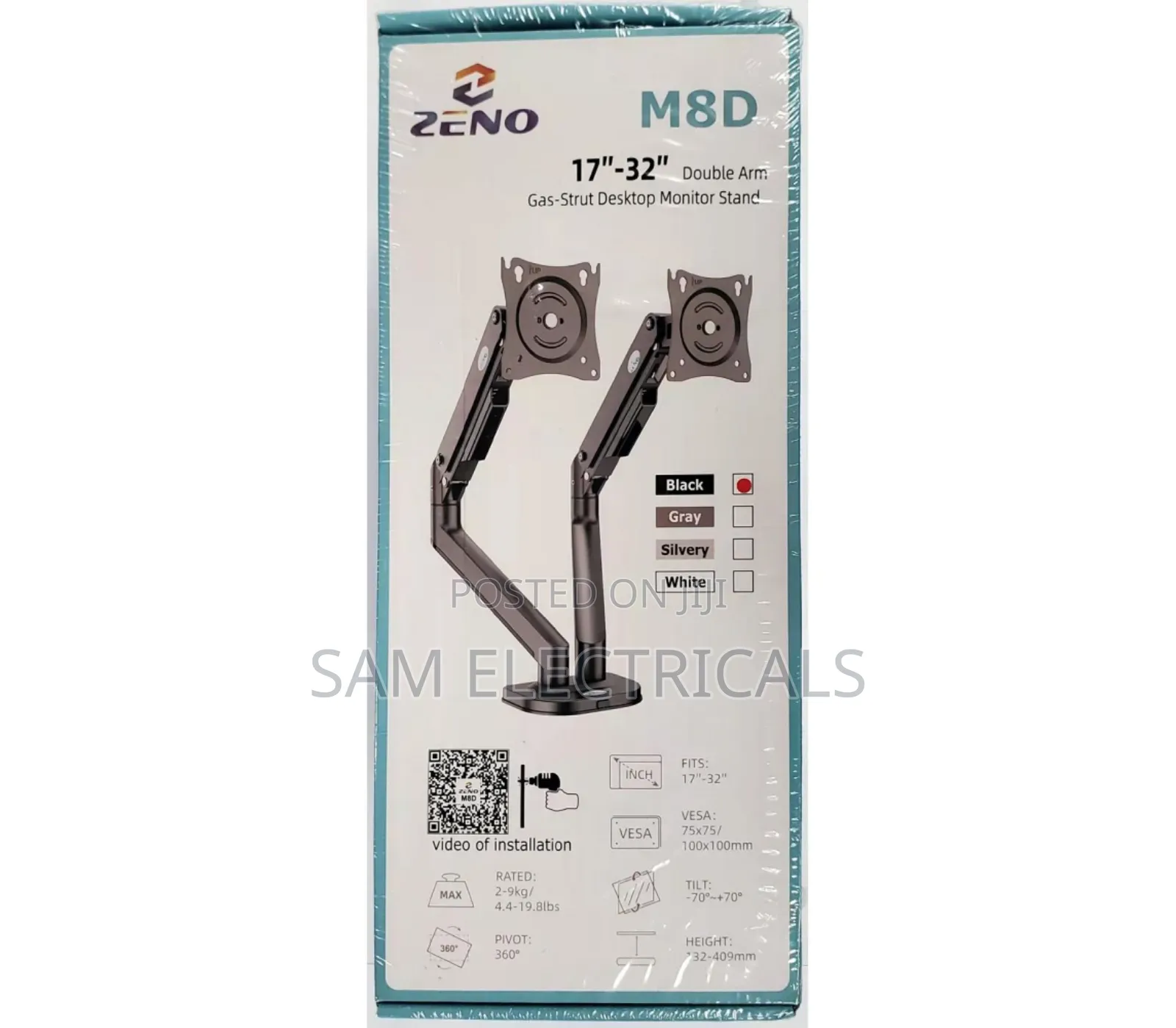 Dual Monitor Desk Mount 17-32inch