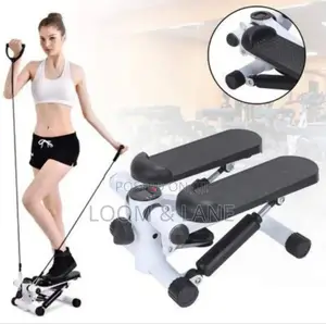 2 in 1 Fitness Swing Stepper With Ropes