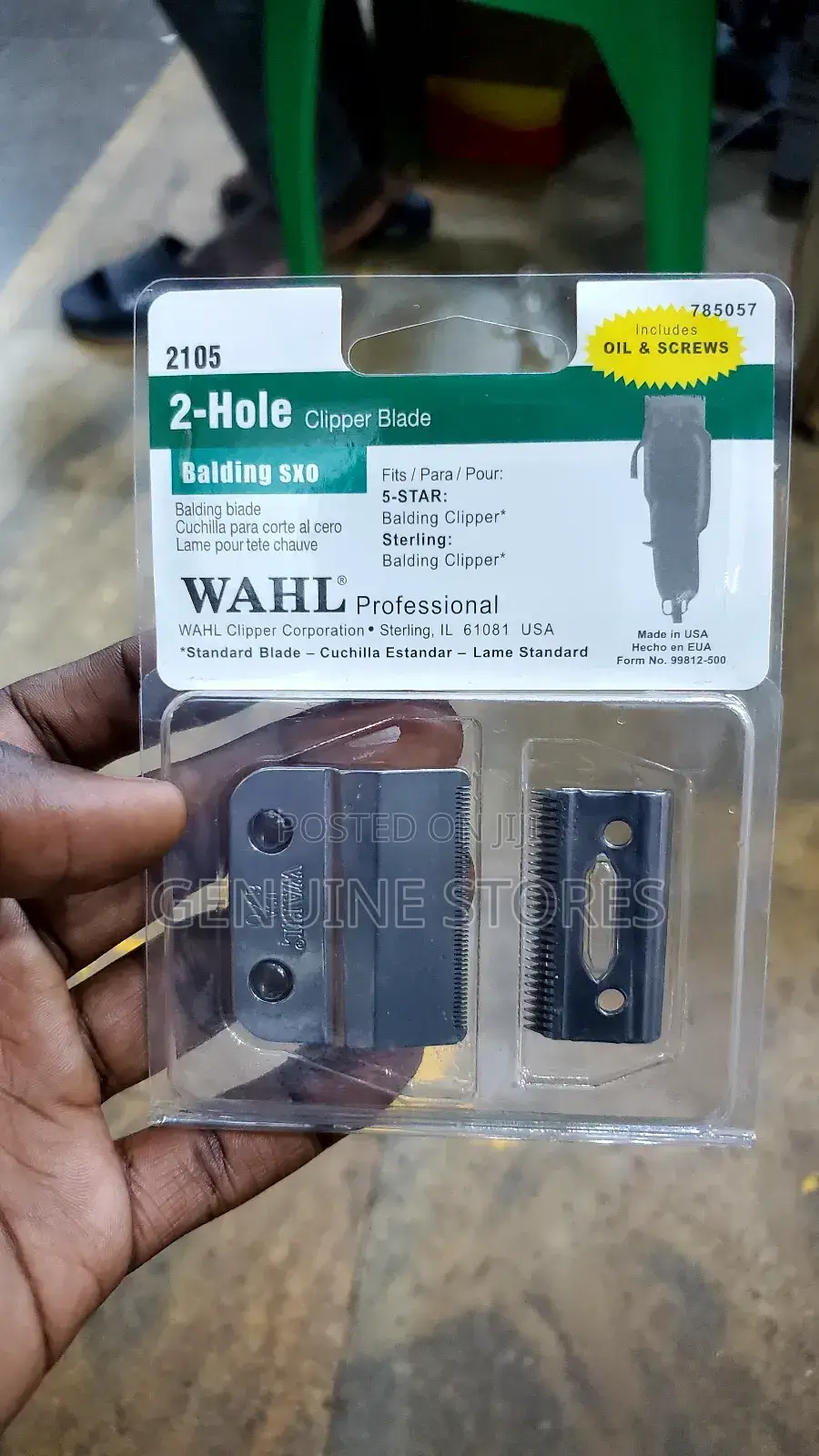 Wahl Clipper Blades for Balding