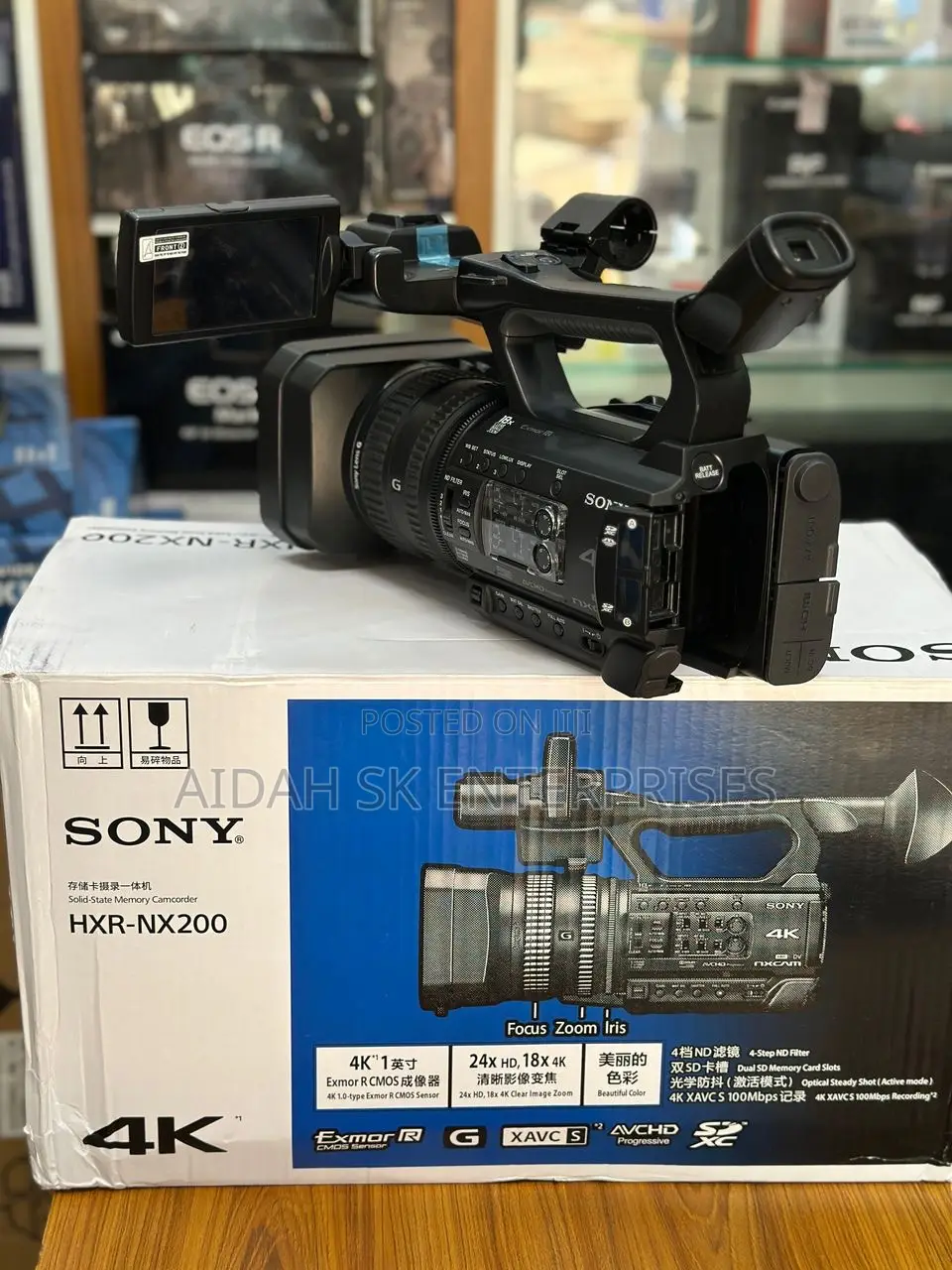 Sony HXR-Nx200 Professional Pal Camcorder