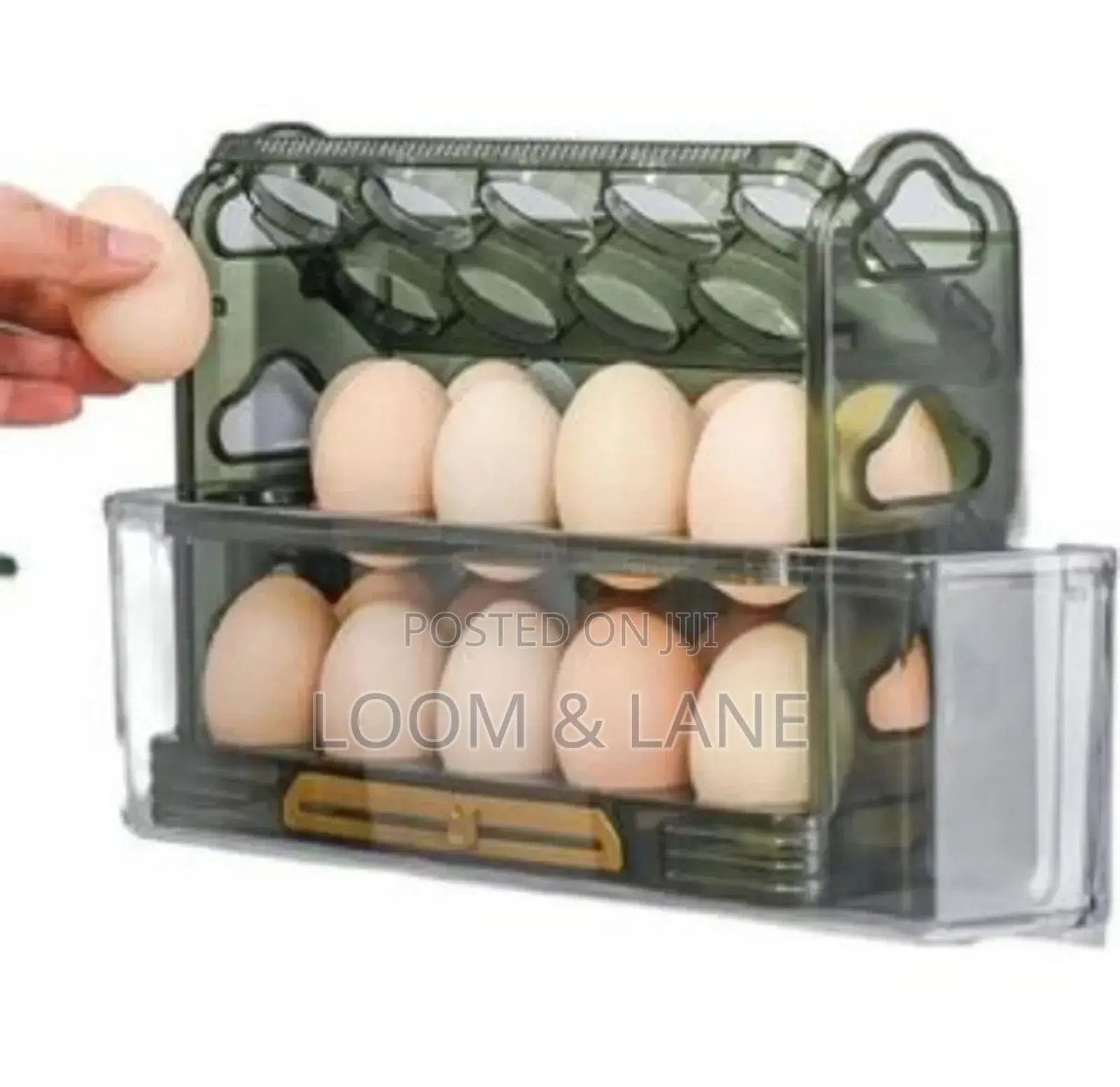 30 Grid Refrigerator Egg Storage