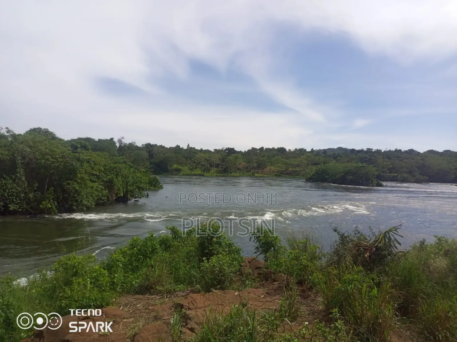4.5 Acre Touching on the River Nile –Budondo, Jinja City