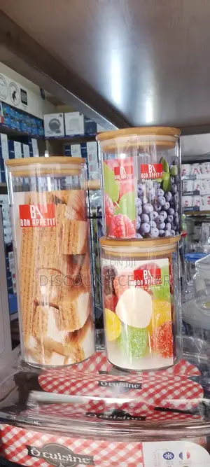 Storage Canister Glass