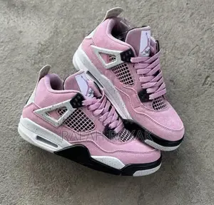 Original Pink Air Jordan 4 Retro WMNS “Orchid” Sneakers