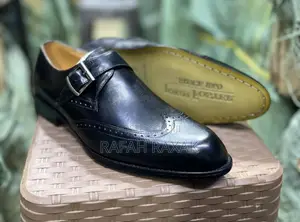 Original John Foster Oxford Wingtip Monk Strap Gentle Shoe