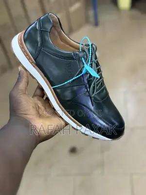 Original Men’S Green Hugo Boss Smart Casual Sneakers