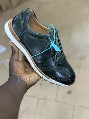 Original Men’S Green Hugo Boss Smart Casual Sneakers