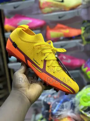 Men’S Classic TBL Academy Firm Ground Yellow Football Boots
