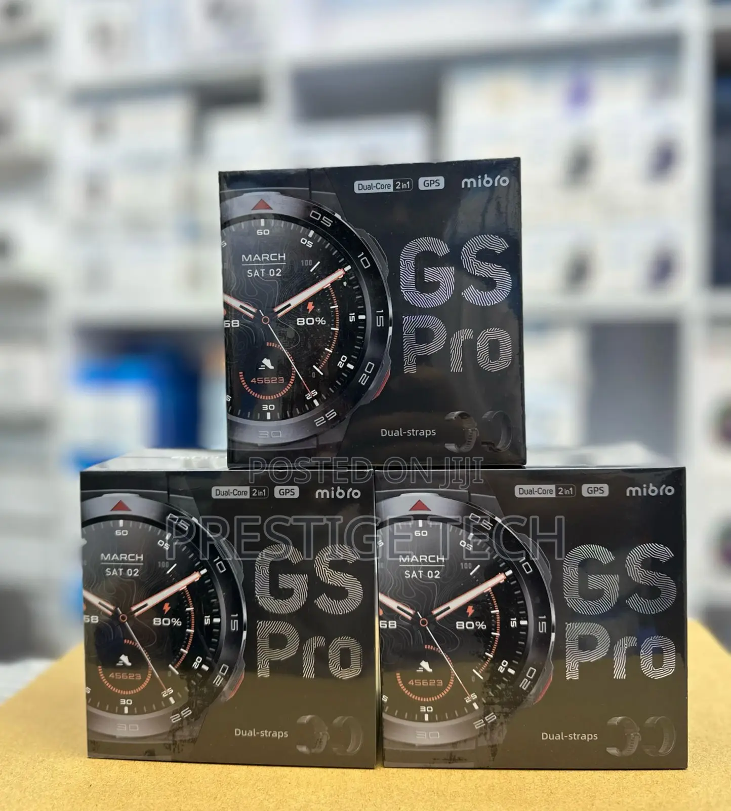 Mibro Gs Pro Smart Watch With Amoled Display & Gps