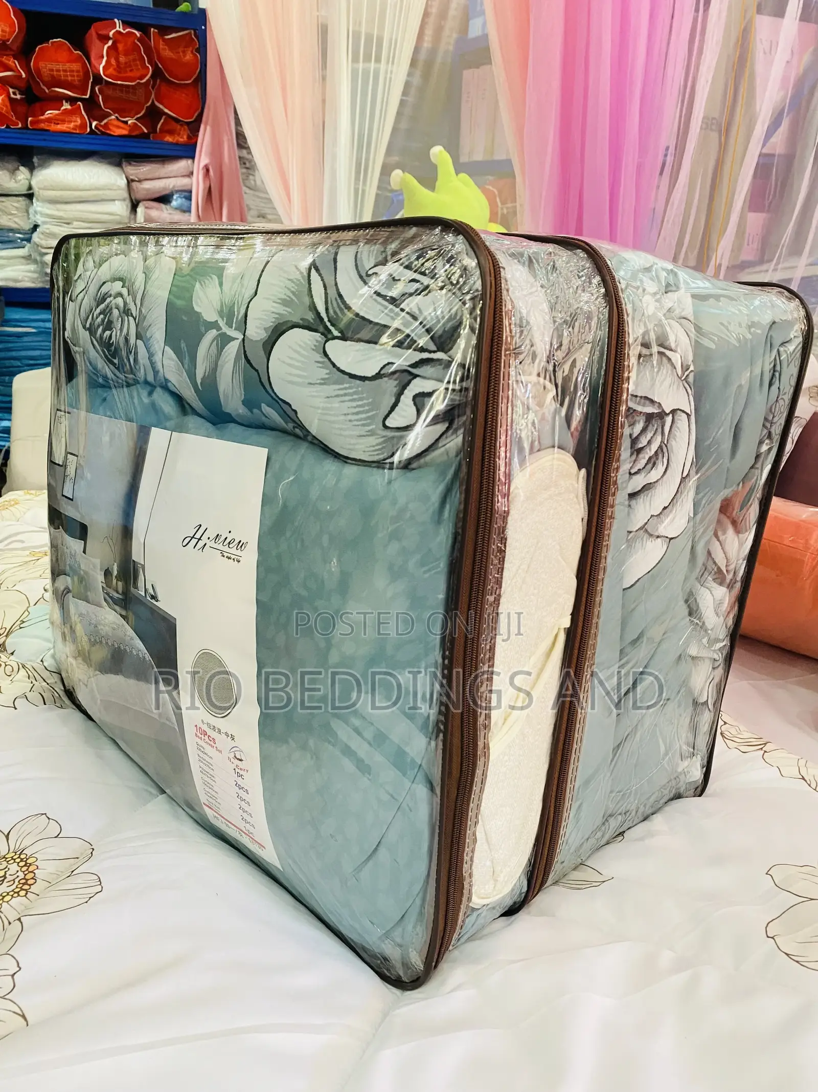 10pcs Duvet Cover Set
