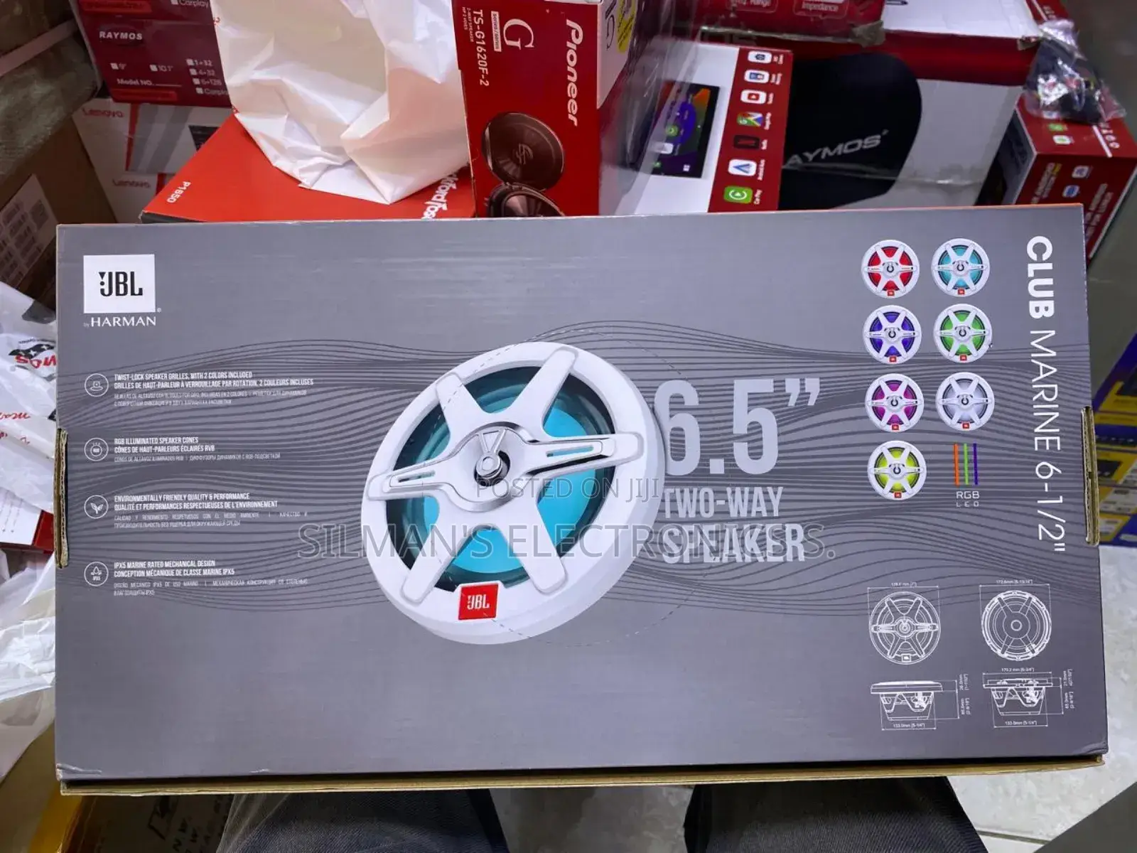 JBL Club Marine With Light Car Speakers