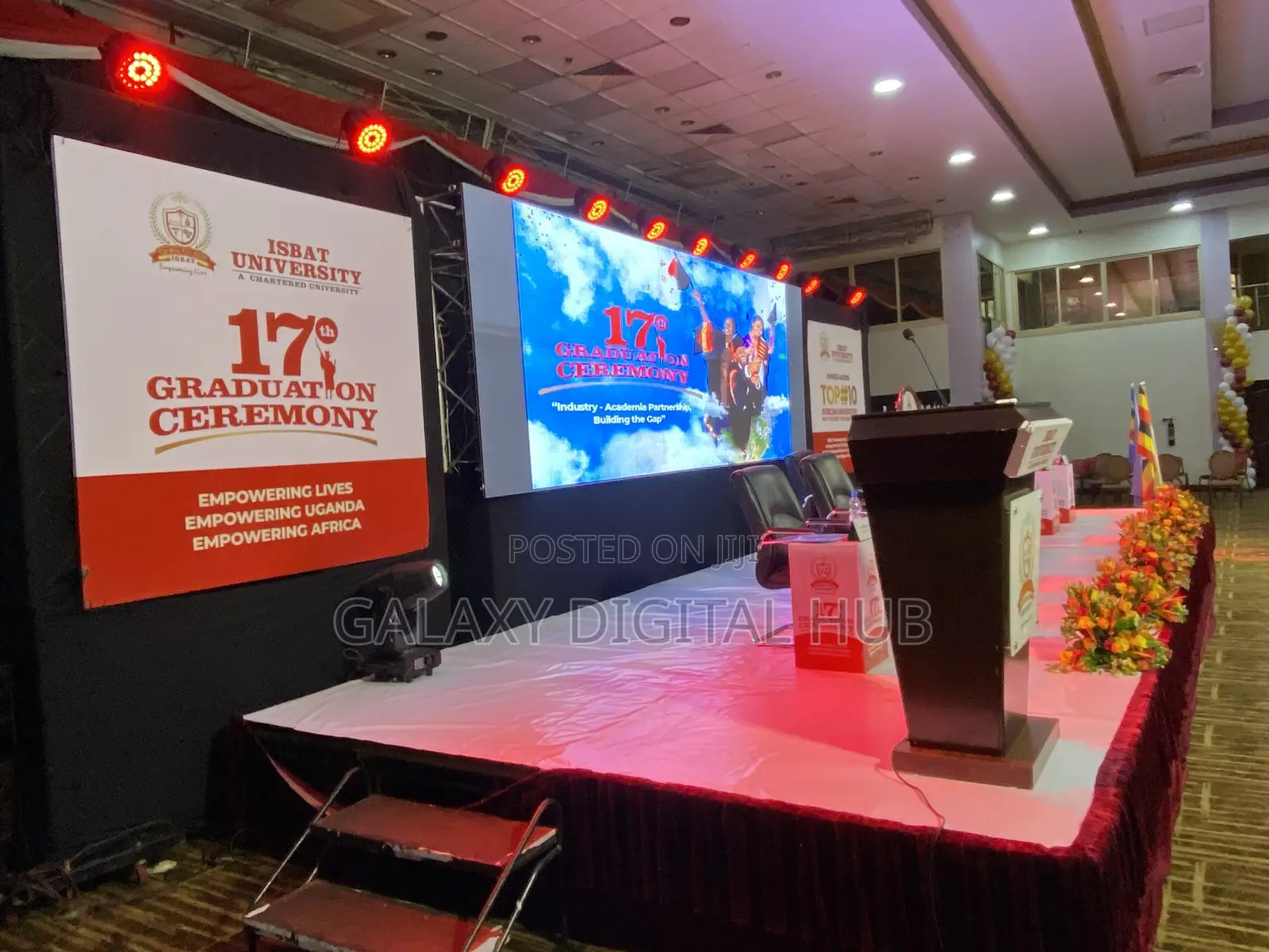 Stage Screens and Lights for Hire