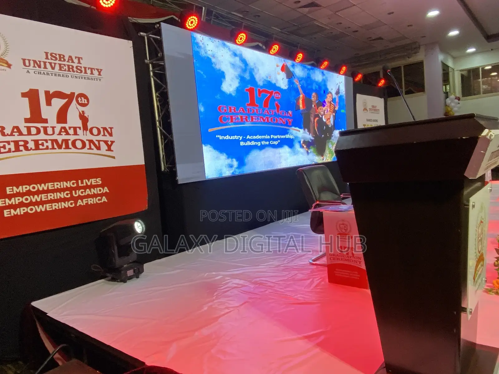 Stage Screens and Lights for Hire