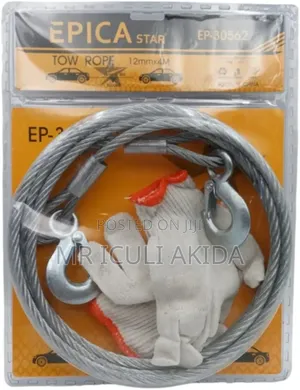 12mm 4meters Light Weight Heavy-Duty Tow Rope