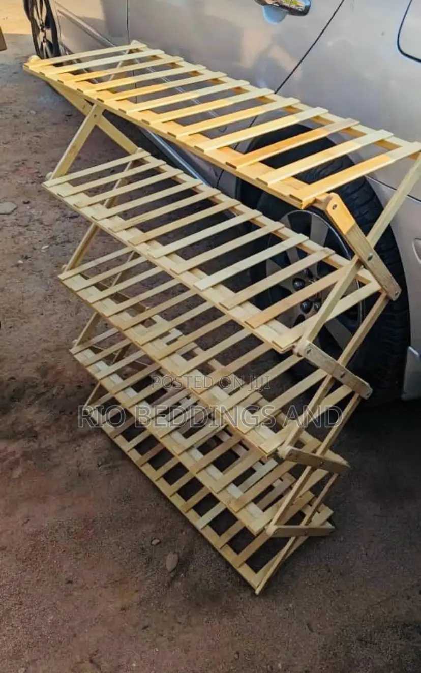 Wooden Shoe Rack With 6 Layers