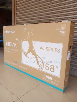 New 58 Inches Uhd Hisense Smart Tv