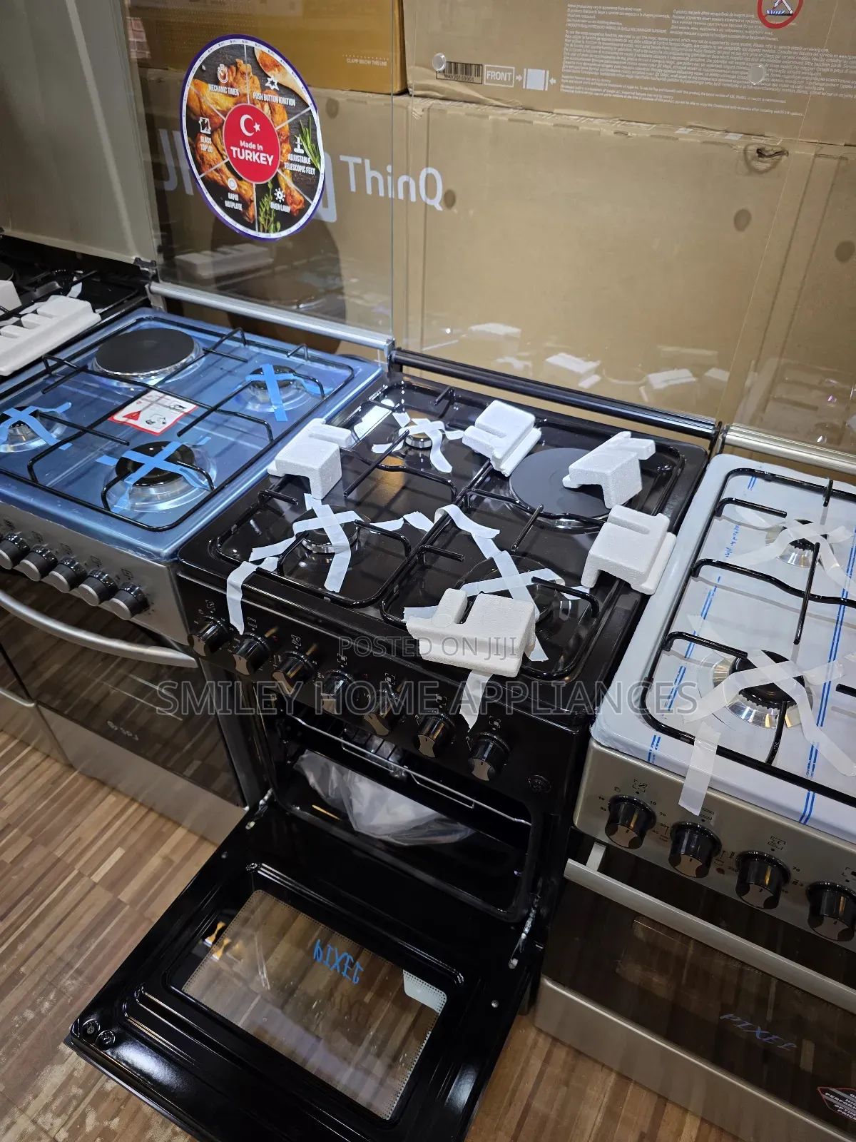 Pixels Black 50cm*50cm Gas Burner