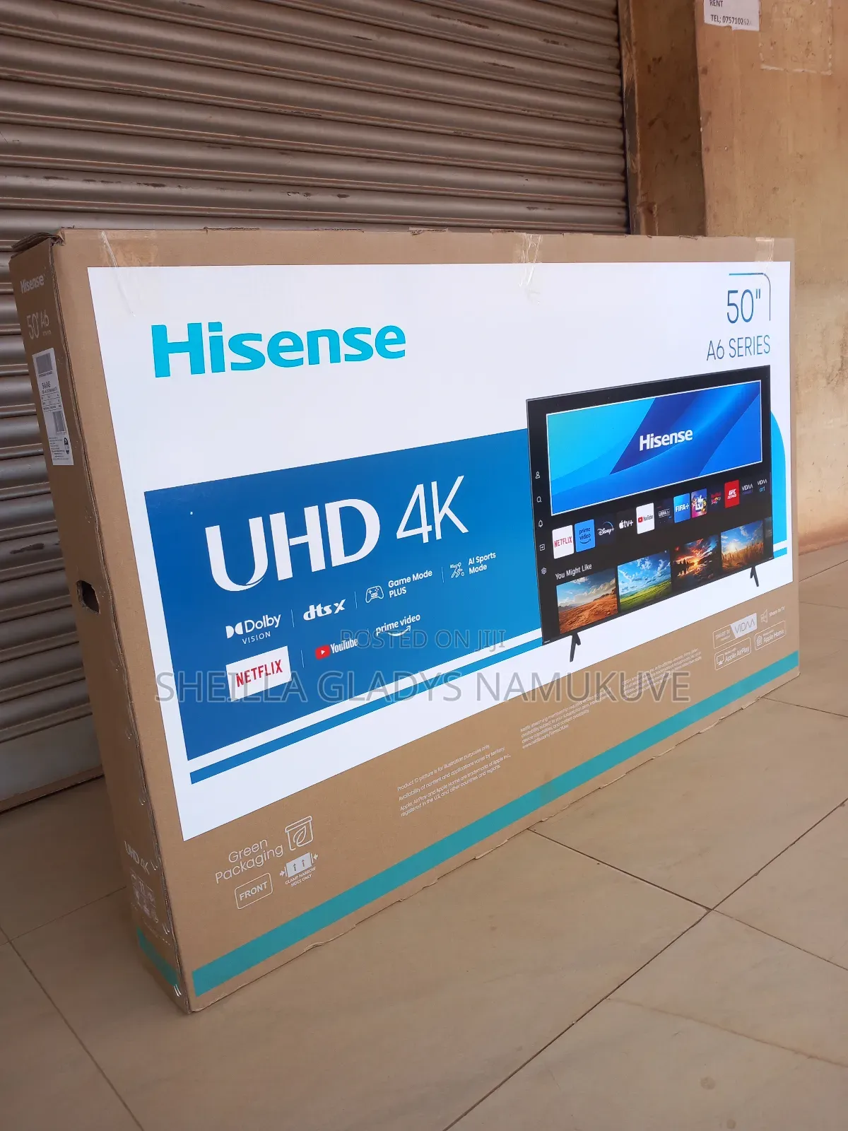 50 Inches Hisense Uhd Smart Flat Screen Tv