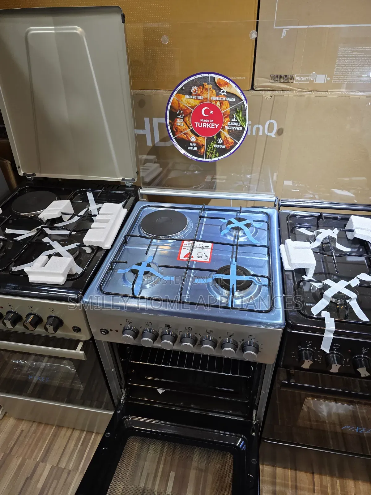 Brand New SPJ Stainless Steel Gas Cooker at Good Price