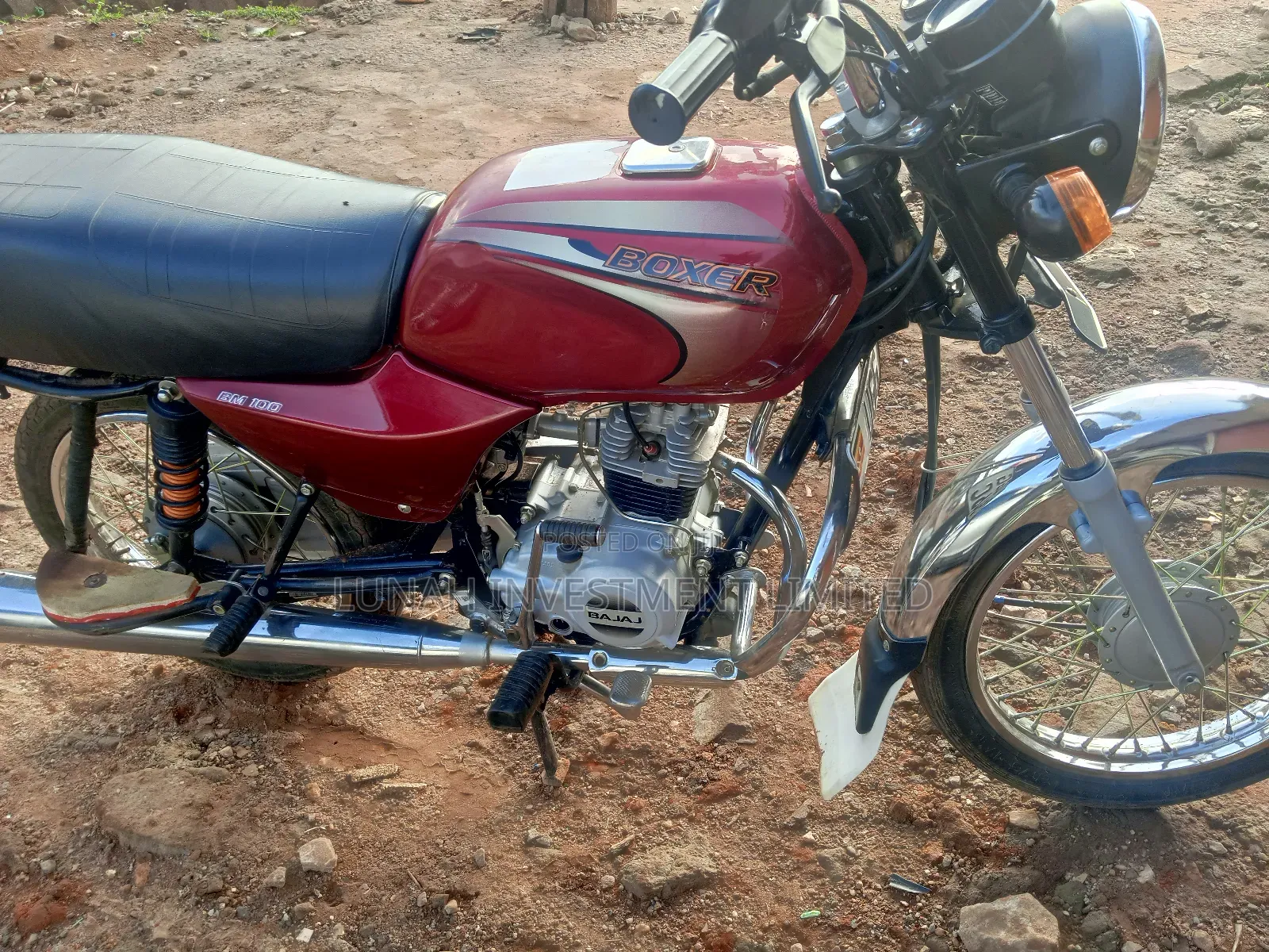 Bajaj Boxer 100 2025 Red
