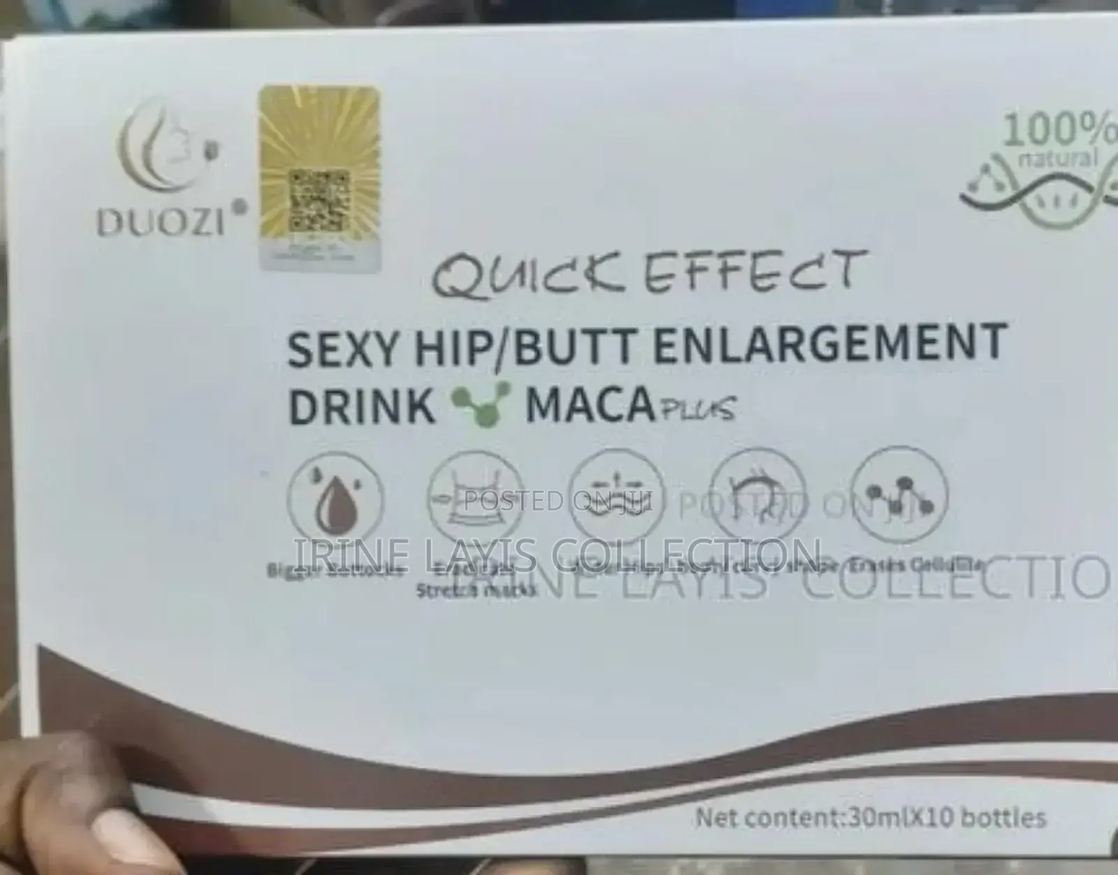 Sexy Hip/Butt Enlargeme Drink. Maca Plus