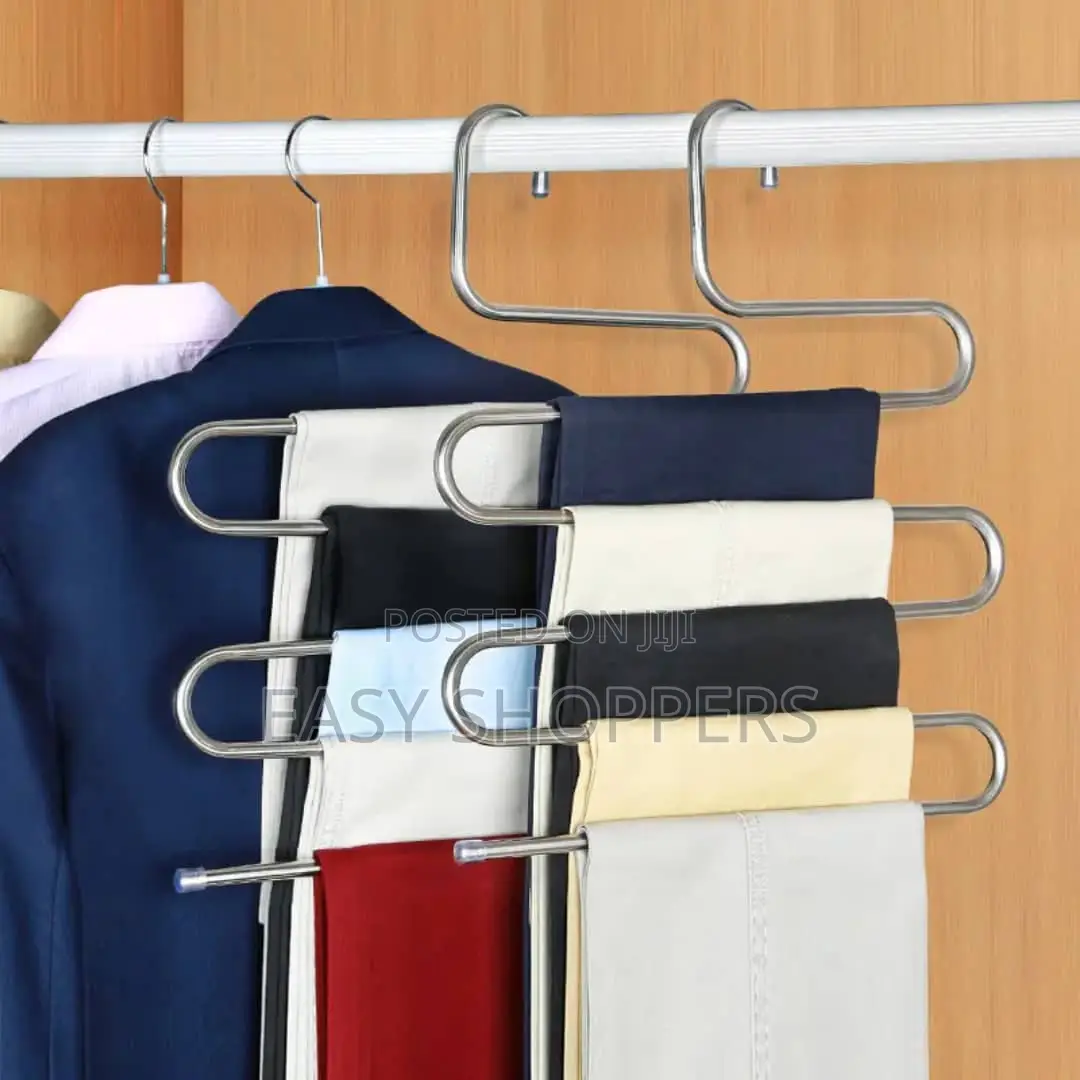 5-Layer Stainless Steel Drying Racktrouser Rack Storage