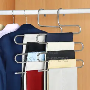 5-Layer Stainless Steel Drying Racktrouser Rack Storage
