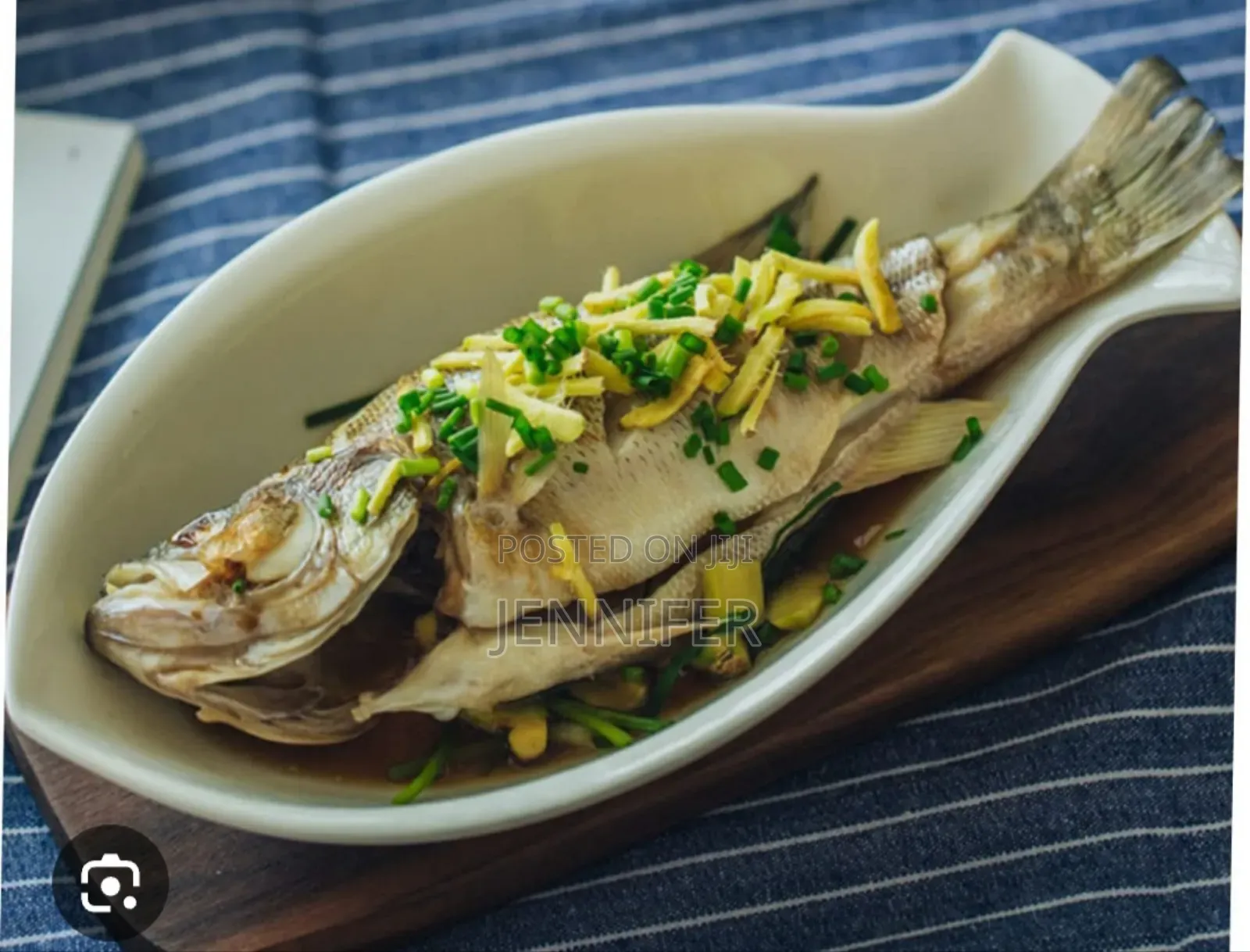 Fish Shaped Dinner Plate