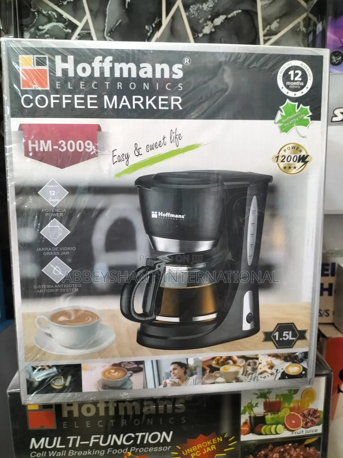 Coffee Maker Hoffmans Hm-3009 Coffee Maker
