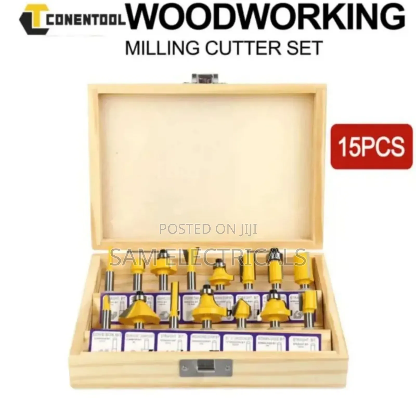 Shank Router Bits Set