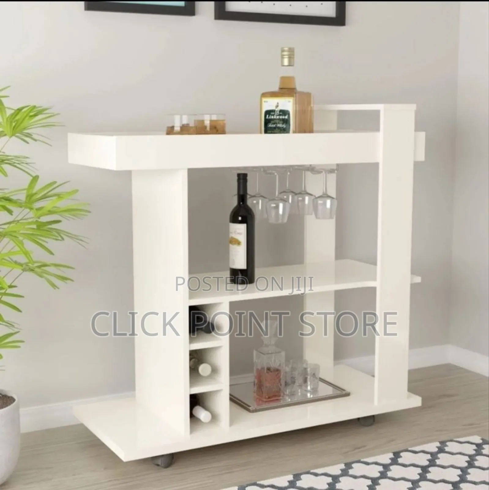 Home Bar Wine Rack/ Wine Storage Trolley