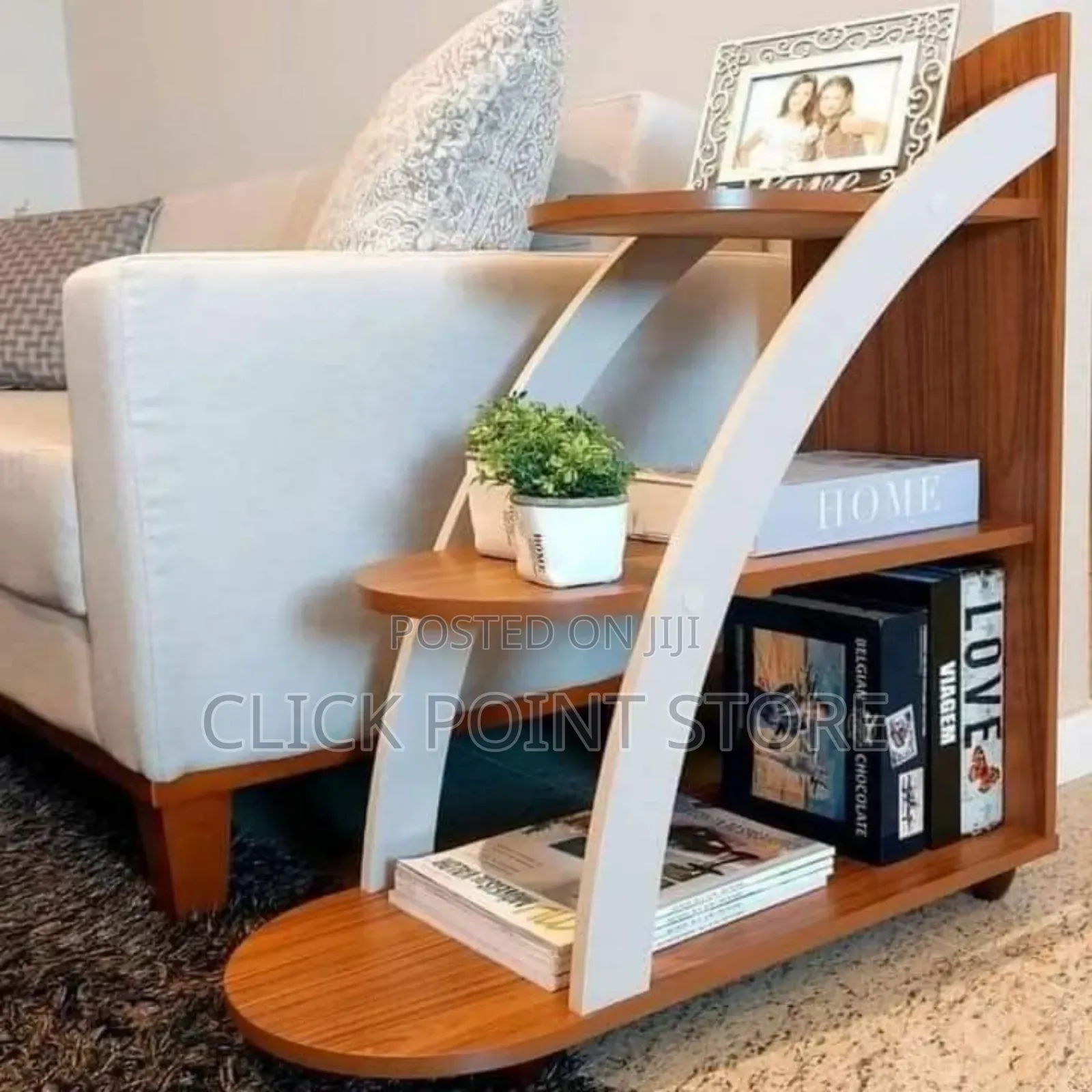 Pedestal Storage Shelves/ Flower and Book Shelf