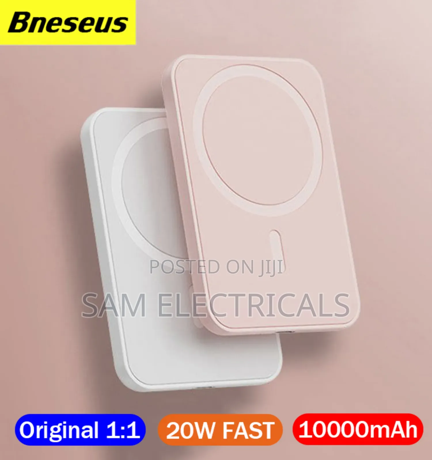 Magnetic Wireless Charging Power Bank